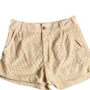 ModCloth Sugarhill Boutique heart pockets, cream, beach and summer cute